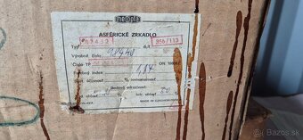 Starožitné asfericke zrkadlo (tienidlo) - 6