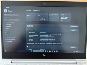 HP EliteBook 745 G6 – výkonný notebook, 16GB RAM + Darček - 6