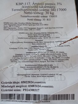 Krmivo,doplnok stravy,vitamíny pre sliepky,hydinu - 6