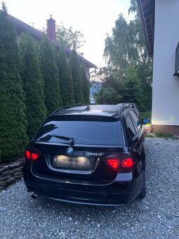 Bmw e91 zadné led svetlá čierno dymova LED BAR - 6