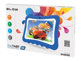 Tablet pre deti 4/32GB Android 14,,modrý a ružový - 6
