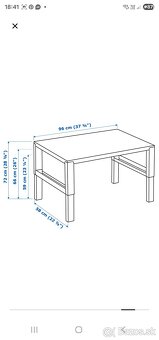 Písací stôl a stolička modrá - Ikea Pahl/Orfjall - 6