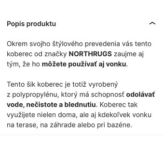 Vonkajší koberec Northrugs - 6