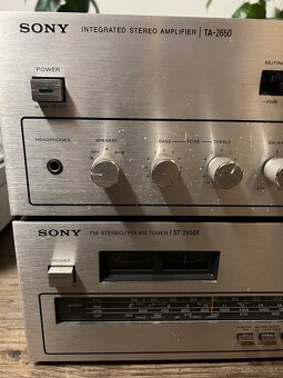 Predám zostavu Sony zosilovač + rádio - 6