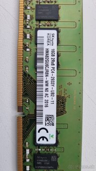 Predám RAM 8GB DDR4 pre PC - 6