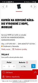 Pracovný kufor na kolieskach Wurth - 6