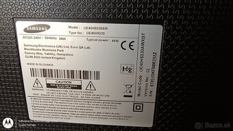 Predám LED Full HD Samsung 40" - 6