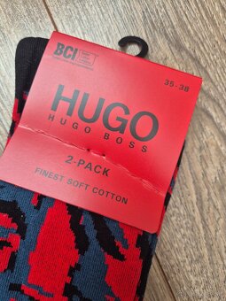 Hugo BOSS Logo Quarter Socks 2-Pack - 6