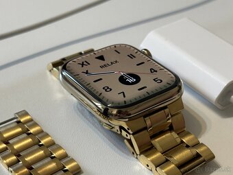 Zlaté Apple Watch series 7 ako nové - 6