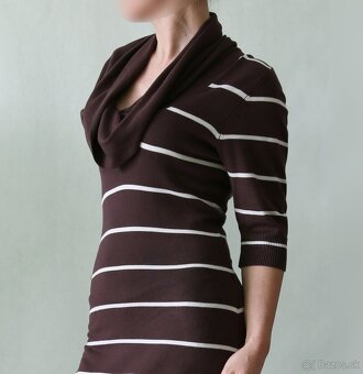 Pohodlné úpletové šaty Yessica XL-XXL - 6