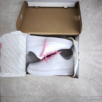 Custom AF1 Pink Rope Laces - 6