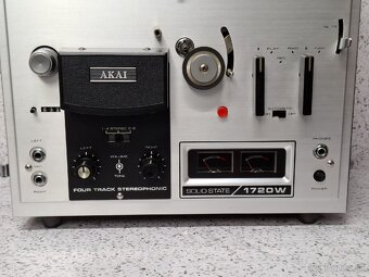 AKAI 1720W / REEL TO REEL / FOUR TRACK STEREOPHONIC - 6