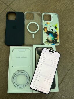 Apple iPhone 15 Pro Max 256GB Natural Titanium- top - 6