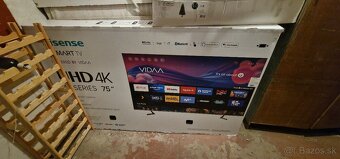 Predám UHD 4K SMART TV Hisense QLED 75A76GQ - 6