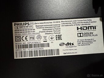 Philips 55” (139 cm) LED 4K Smart TV s Ambilight - 6