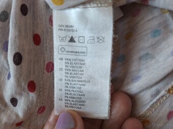 H&M elastické tričko v.122/128 - 6
