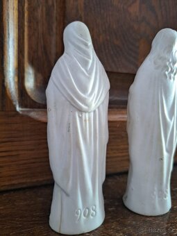 Porcelánové bisquit sošky Žacler - 6