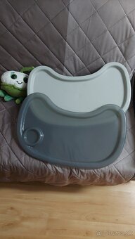 Detská jedálenská stolička Kinderkraft Yummy sivá - 6