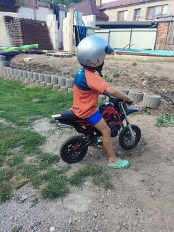 Predám mini motorku cross - 6
