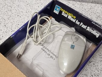 myš A4Tech USB 4-Way Scrolling Mouse 》rare retro hardware - 6
