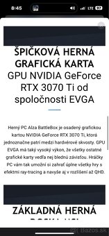 Herný Počítač PC Alza BattleBox Core RTX3070 Ti - 6