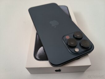 apple iphone 15 PRO MAX 256gb Blue Titanium / Batéria 100% - 6