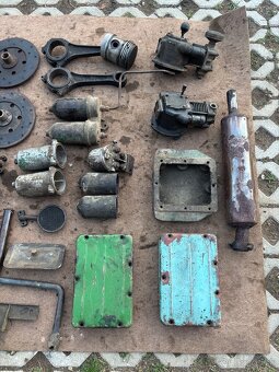 Diely motor zetor 25 - 6