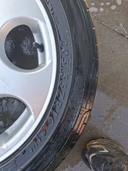 Predám Alu. Disky 5x112 R16 + pneu - 6