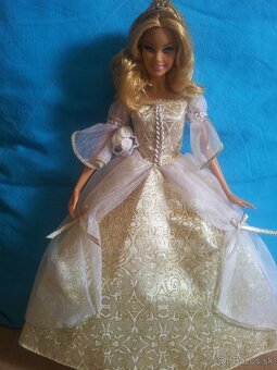 Zberatelska Barbie Basics , svadobne saty pre Barbie - 6
