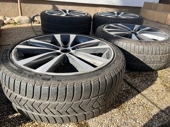 Sada 19 originál Jaguar XE S diskov s pneu Pirelli - 6