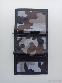 Nová maskáčová peňaženka Camouflage Grey - 6