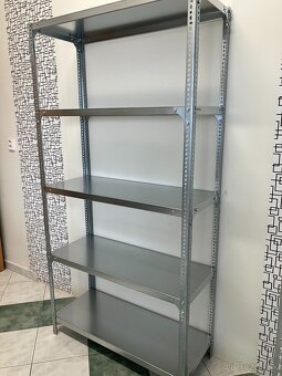 Kvalitné pozinkované kovové regále - 6