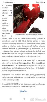 Motorový vysávač lístia + drvič - 6