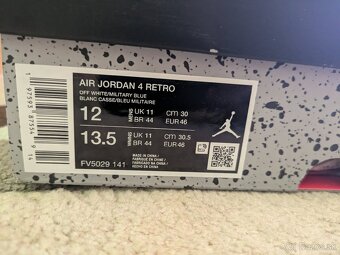 Jordan 4 Military Blue - 6