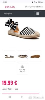 Sandále/espadrilky 39 - 6