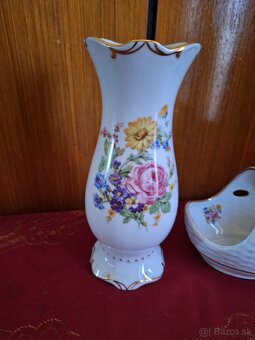 Porcelánová váza dóza Československo - 6