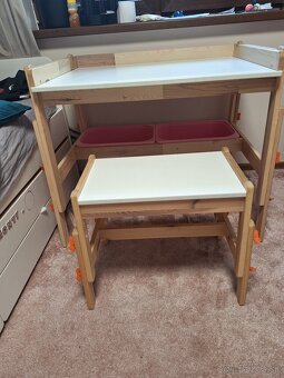 Stolik so stolickou ikea - 6