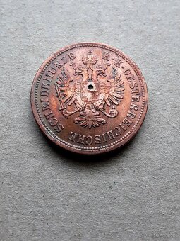 4 grajciar 1861 E, vzácny - 6