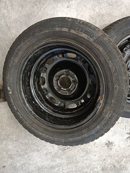 Škoda Fabia 5x100 195/60 R14 zimné - 6