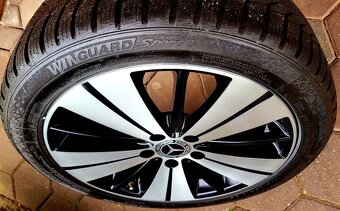 alu R18 5x112 orig. Mercedes B + A + CLA, zimné pneu 225/45 - 6