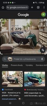 Hojdacie kreslo IKEA - 6