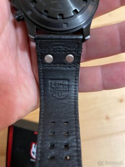 Hodinky Luminox Field Chronoalarm 47 black on black - 6