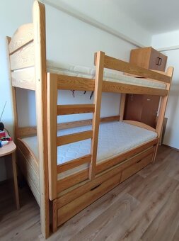 Predám poschodovú postel pre 3 deti - 6