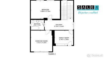 4-izbová poschodová „kocka 220m² na pozemku 757m² – Tomášiko - 6