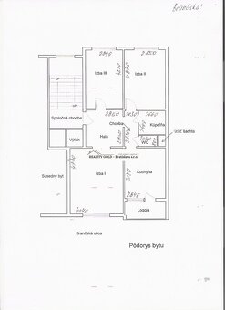 NA PREDAJ kompletne rekonštruovaný 3-izbový byt s loggiou – - 6