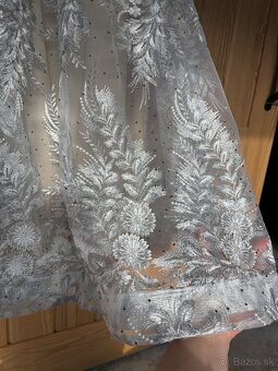 Spoločenské / svadobné šaty 42 - 6