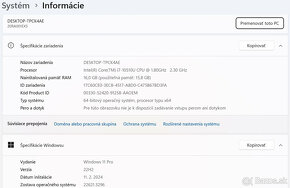 Lenovo ThinkPad E14 i7-10510U,RAM 16GB, 2xSSD 256GB + 2TB - 6