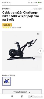 Trenažer , stacionárny bicykel - 6