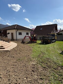Zemné a výkopové prace bagrom - 6