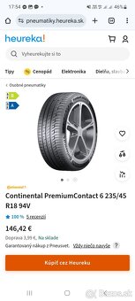 4ks NOVÉ 235/45 R18 94V CONTINENTAL, DOT2024 - 6